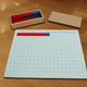 A Montessori addition strip board.
